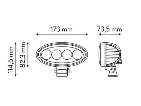 LAMPA ROBOCZA LED 60W John Deere TT.13513
