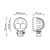 LAMPA ROBOCZA OKRĄGŁA LED 30W TT.13503