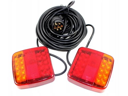 LAMPY TYLNE BEZPRZEWODOWE NA MAGNES LED