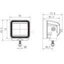 LAMPA ROBOCZA LED 40W 4800lm 12/24V BIAŁA LA10608