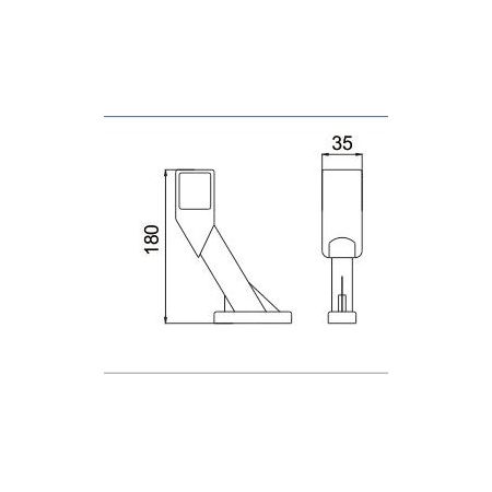 LAMPA OBRYSOWA LED TT.12188 - PARA