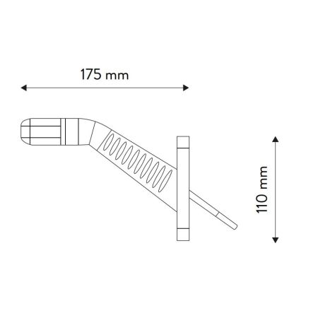 LAMPA OBRYSOWA LED TT.12170 - PARA
