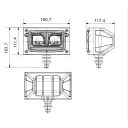LAMPA PRZEDNIA DROGOWA MIJANIA LED 68W 4680lm 9-32V TT.16623