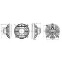 LAMPA PRZEDNIA LED MASSEY FERGUSON MIJANIA DROGOWE TT.16601