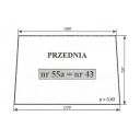 SZYBA 43 55A PRZÓD MF255 CHEŁMŻA LUBSKO