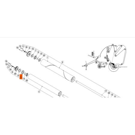 MCHALE ŁOŻYSKO 6309 2RS 45x100x25 CBR00253