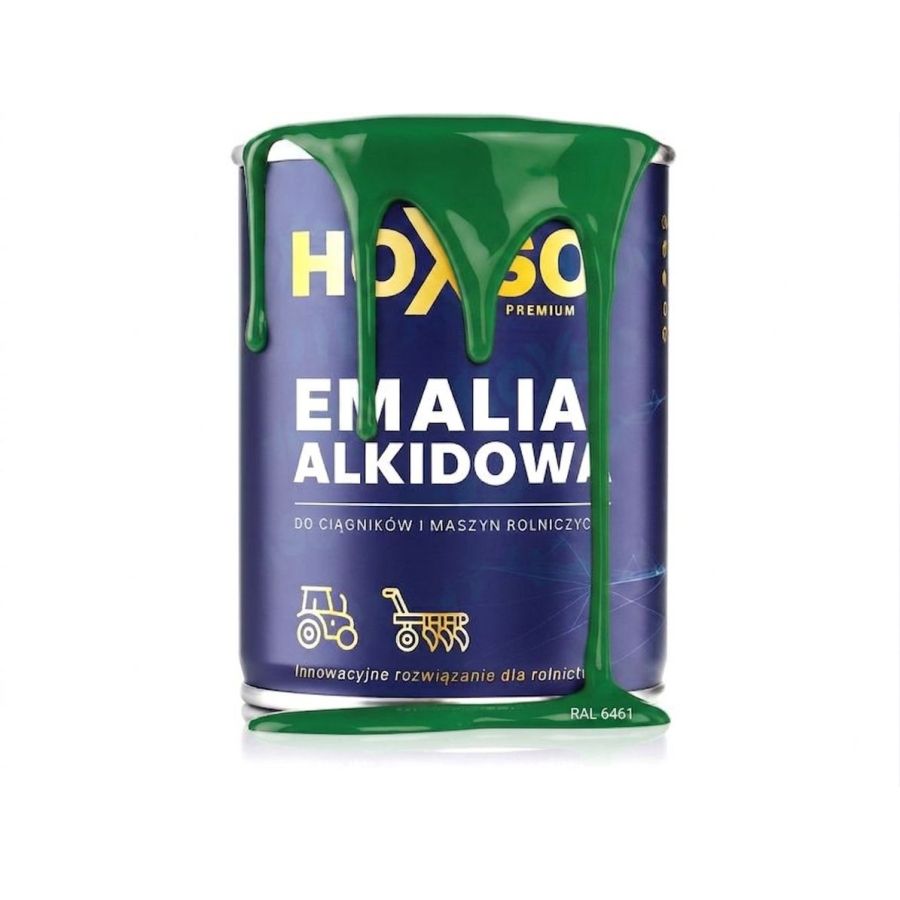 FARBA HOXSO ZIELONY RAL 6461 - NA RDZĘ, BEZ PODKŁADU