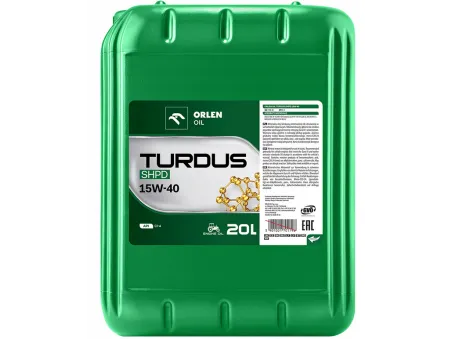 OLEJ SILNIKOWY TURDUS SHPD 15W40 20L 