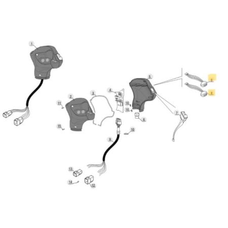 PRZEŁĄCZNIK KLAWISZ JOYSTICKA MANITOU 705933