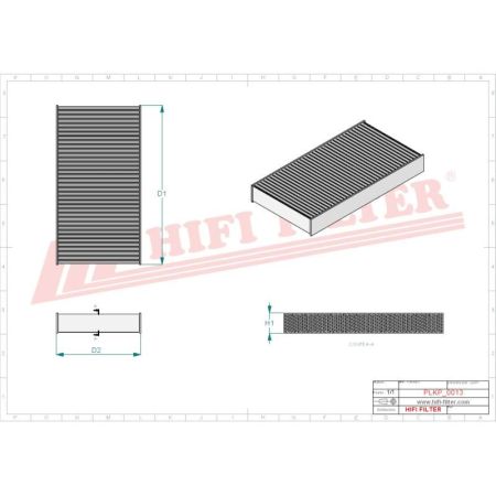 Filtr kabinowy wewnętrzny Manitou 746106