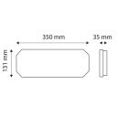 LAMPA TYLNA ZESPOLONA LED TT.12514