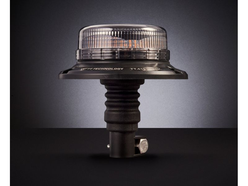LAMPA BŁYSKOWA KOGUT 12V/24V POWER LED NISKA TT.411