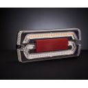 LAMPA TYLNA ZESPOLONA LED TT.1261 PRAWA/LEWA 3 funkcje, odblask, Case, Fiat, Ford New Holland