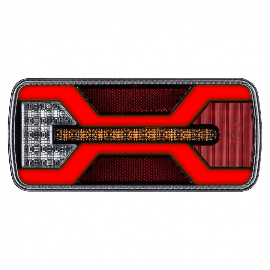 LAMPA TYLNA ZESPOLONA LED X-SPIDER COFANIA