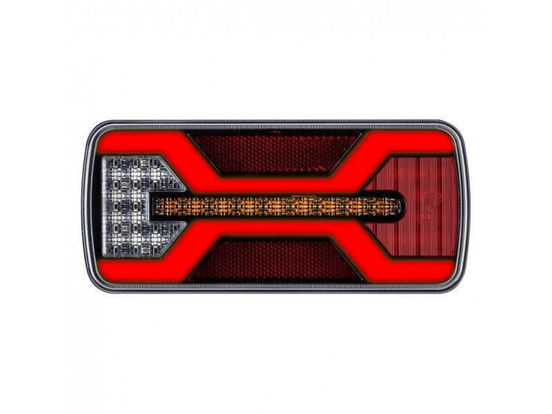 LAMPA TYLNA ZESPOLONA LED X-SPIDER COFANIA