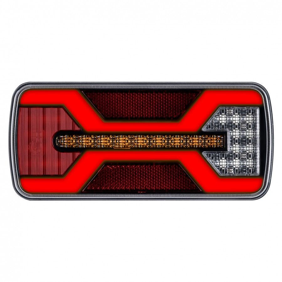 LAMPA TYLNA ZESPOLONA LED X-SPIDER PRZECIW.MGIEL