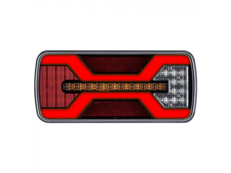 LAMPA TYLNA ZESPOLONA LED X-SPIDER PRZECIW.MGIEL