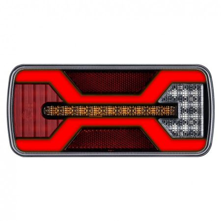 LAMPA TYLNA ZESPOLONA LED X-SPIDER PRZECIW.MGIEL