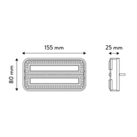 LAMPY TYLNE BEZPRZEWODOWE NA MAGNES TT.12028B-CAN