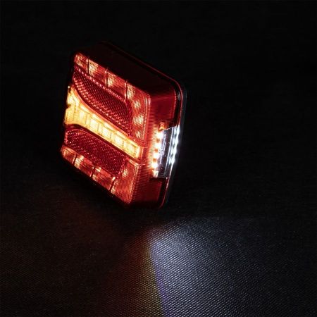 Wielofunkcyjna lampa tylna zespolona LED 5-funkcyjna (L2418 Lewa / L24