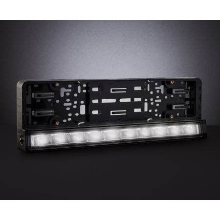 LISTWA RAMKA LED DO TABLICY REJESTRACYJNEJ TT.11013 DUŻO FUNKCJI