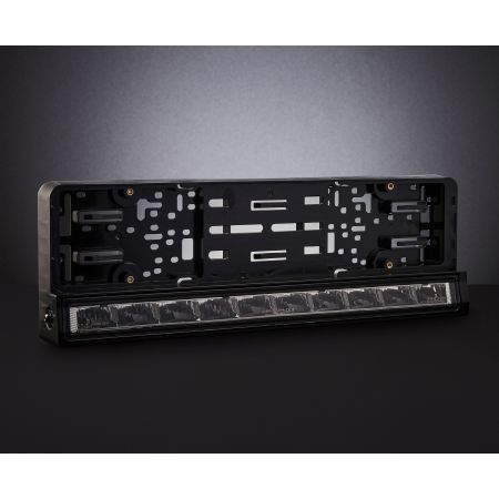 LISTWA RAMKA LED DO TABLICY REJESTRACYJNEJ TT.11013 DUŻO FUNKCJI
