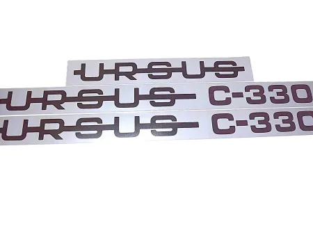 EMBLEMAT NAKLEJKA URSUS C330 KPL 