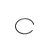 KRĄŻEK OSADCZY WAŁKA SPRZĘGŁOWEGO FI45 ZETOR 970172 