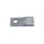 NOŻYK KOSIARKI 95X44X4mm FI16 56151210/56151310 LEWY/PRAWY KUHN