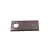 NOŻYK KOSIARKI BĘBNOWEJ 102x46x3mm BR-102/RS102 SaMASZ