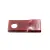 NOŻYK KOSIARKI DYSKOWEJ 434970 PRAWY 112x48x4mm FI21 POTTINGER