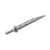 Ząb brony polowej uprawowej prosty 12x150mm M12 1211010020