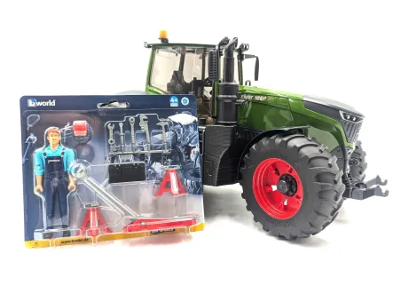 ZABAWKA CIĄGNIK FENDT 1050 Z FIGURKAMI 