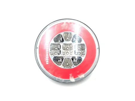 LAMPA TYLNA PRZECIWMGIELNA LED OKRĄGŁA 12-24v 