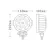 LAMPA ROBOCZA 17 LED OKRĄGŁA KAMAR 