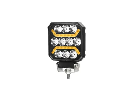 LAMPA ROBOCZA 10xLED + 2x PASEK LED AMBER KAMAR 