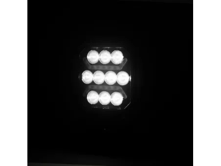 LAMPA ROBOCZA 10xLED + 2x PASEK LED AMBER KAMAR 