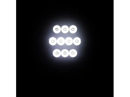 LAMPA ROBOCZA 10xLED + 2x PASEK LED AMBER KAMAR 