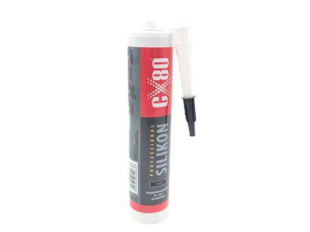 SILIKON 250ML CZARNY/CZERWONY CX-80 