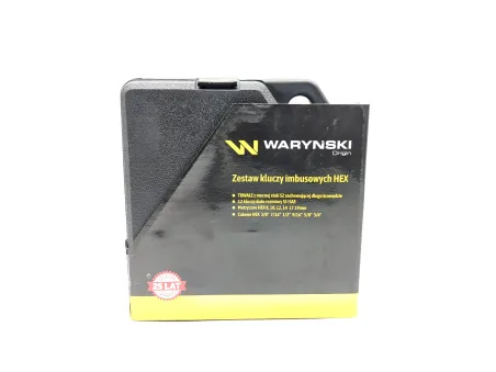 ZESTAW KLUCZY IMBUSOWYCH HEX 12 SZT. 