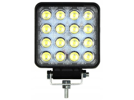 LAMPA LED ROBOCZA 16 LED 48W KWADRAT
