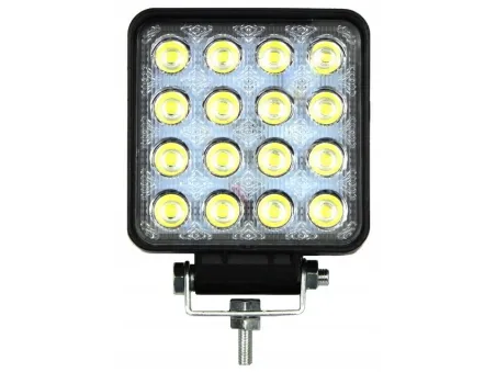 LAMPA LED ROBOCZA 16 LED 48W KWADRAT TT.13208 
