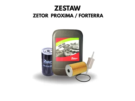 Zestaw serwisowy ZETOR PROXIMA ZETOR FORTERRA OLEJ