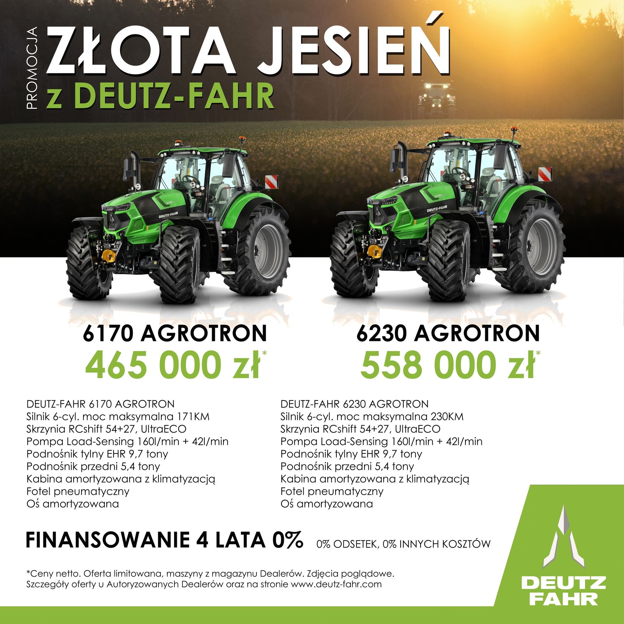 PROMOCJA - Złota Jesień z DEUTZ-FAHR